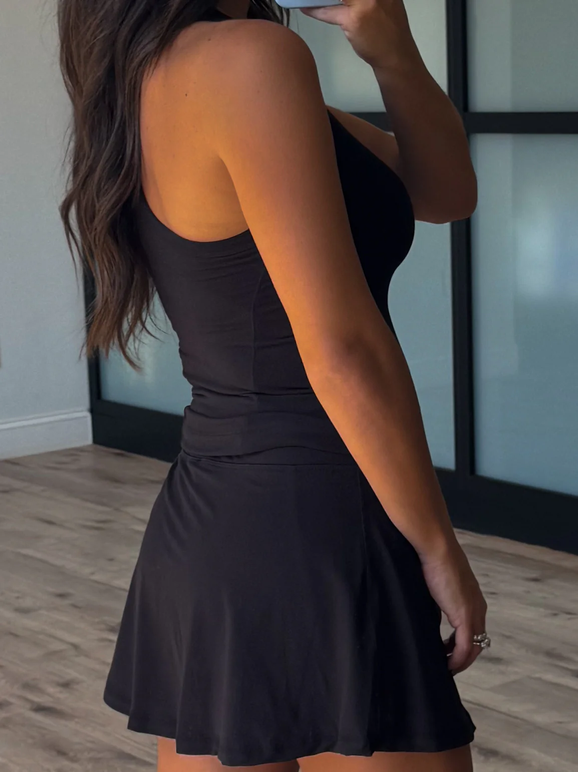 As Soft Racerback Tank | Black | RESTOCK - Image 4