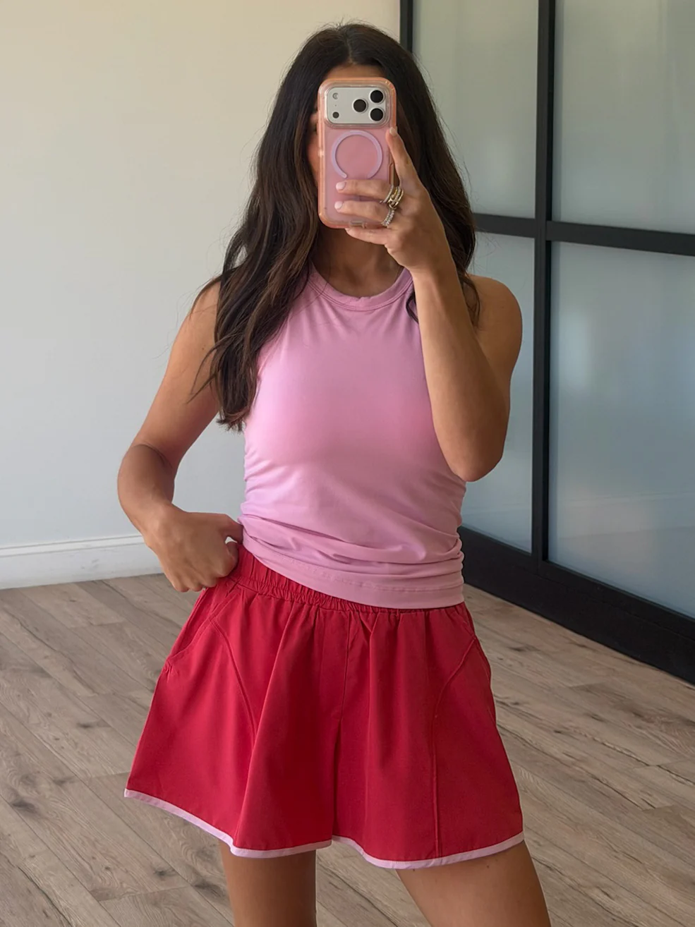 As Soft Racerback Tank | Sugar Pink - Image 4
