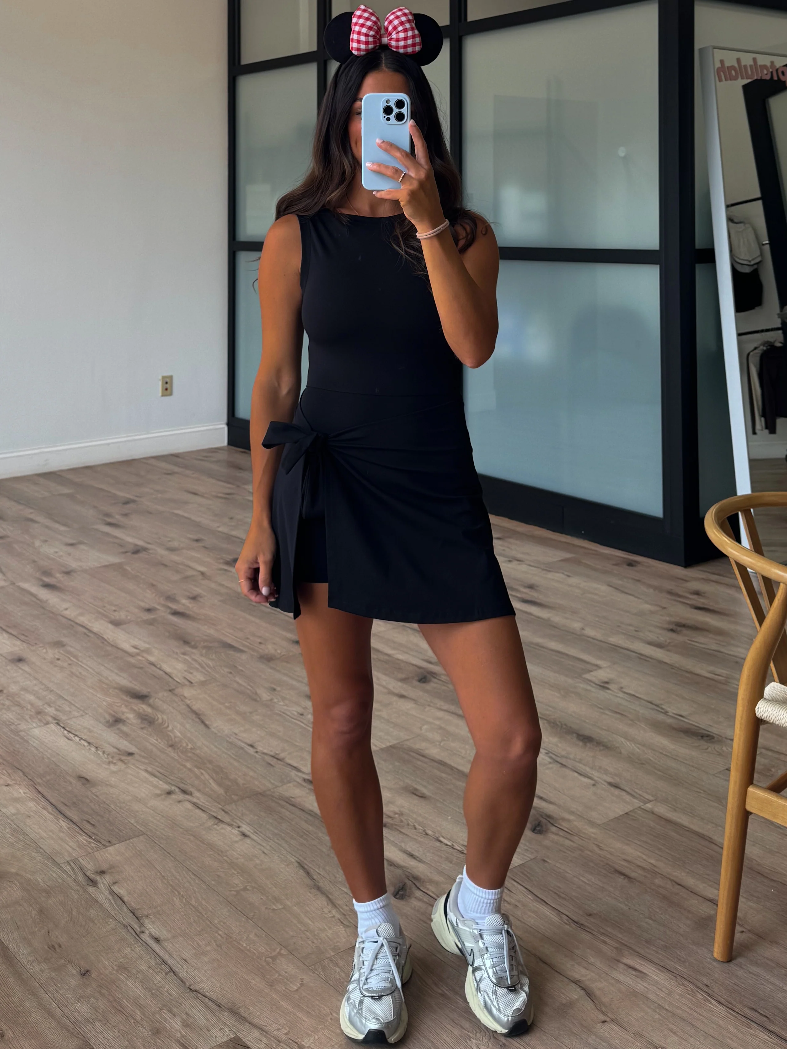 Aveline Active Wrap Romper | Black - Image 8
