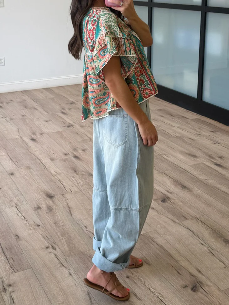 Dakota Wide-Leg Drawstring Pants - Image 4