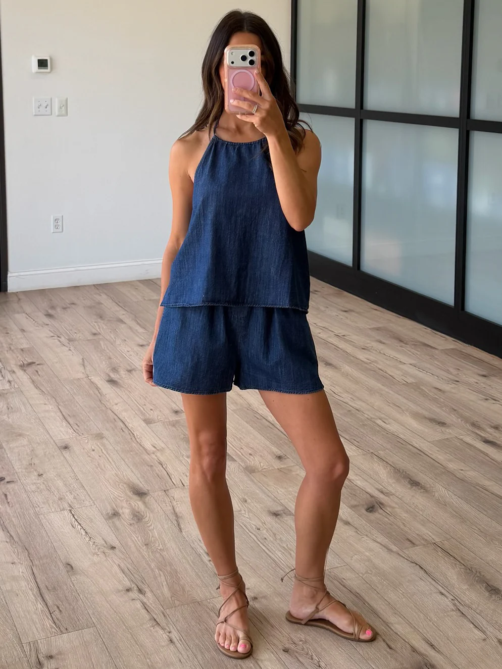 Avielle Denim Halter Top - Image 6