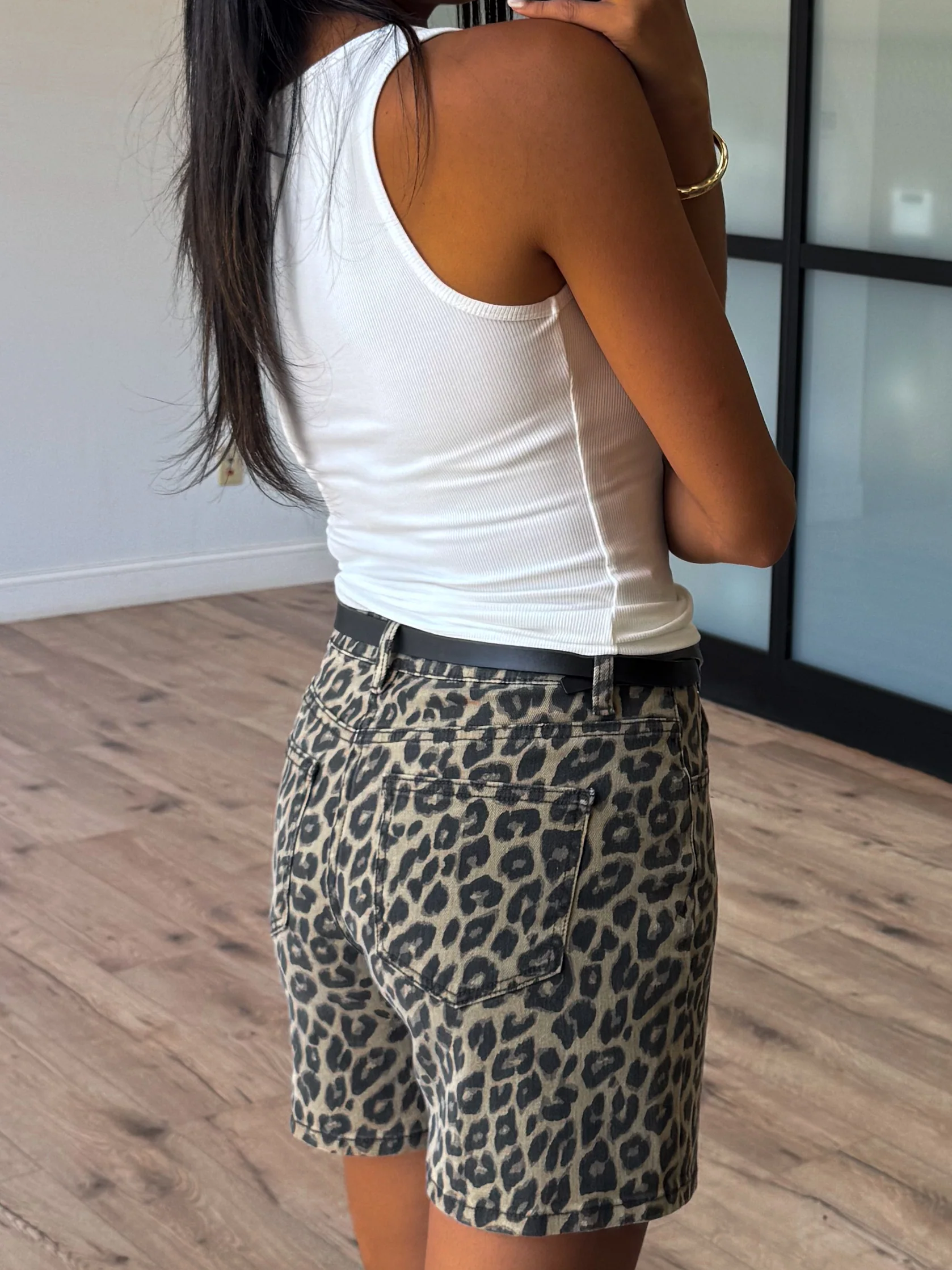 Base Ribbed Tank | White - Image 4