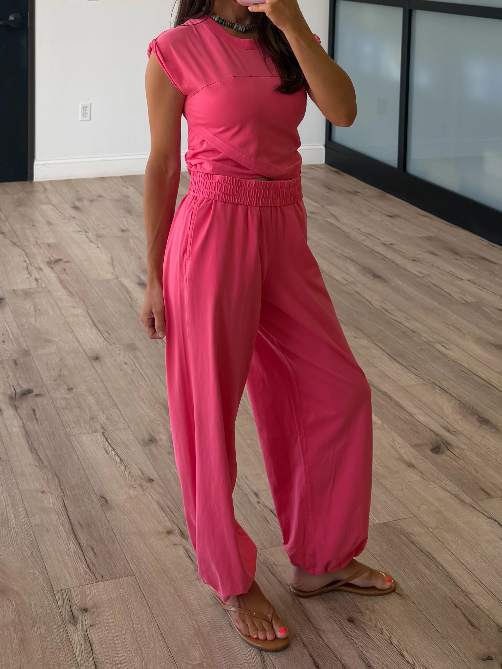 Birdie Crossover Two Piece Set | Watermelon - Image 2