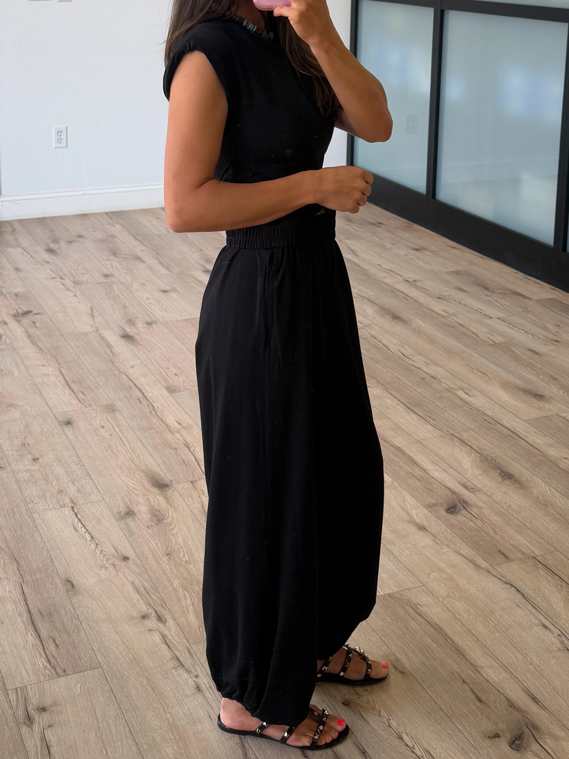 Birdie Crossover Two Piece Set | Black - Image 2