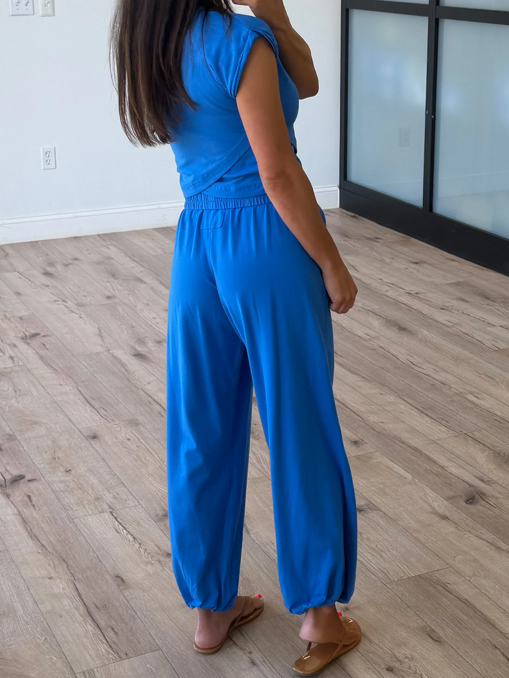Birdie Crossover Two Piece Set | Cobalt - Image 4