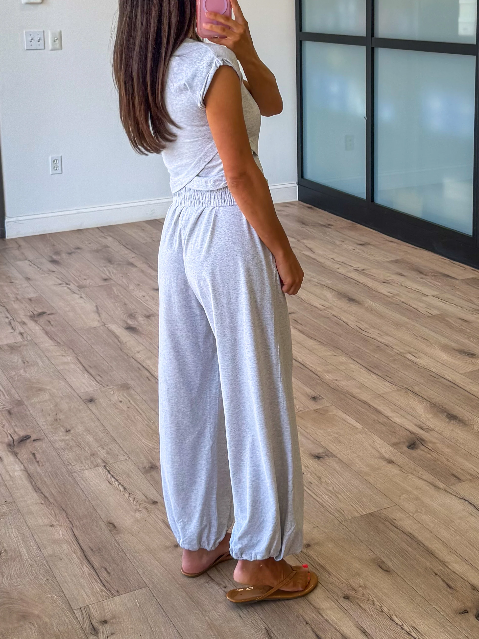 Birdie Crossover Two Piece Set | Grey - Image 2