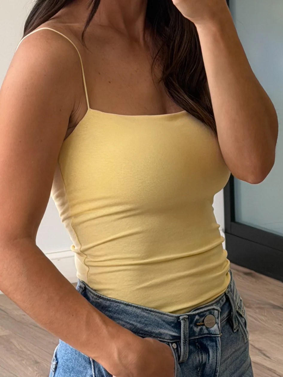 Camden Cami Tank Top | Sunshine - Image 3