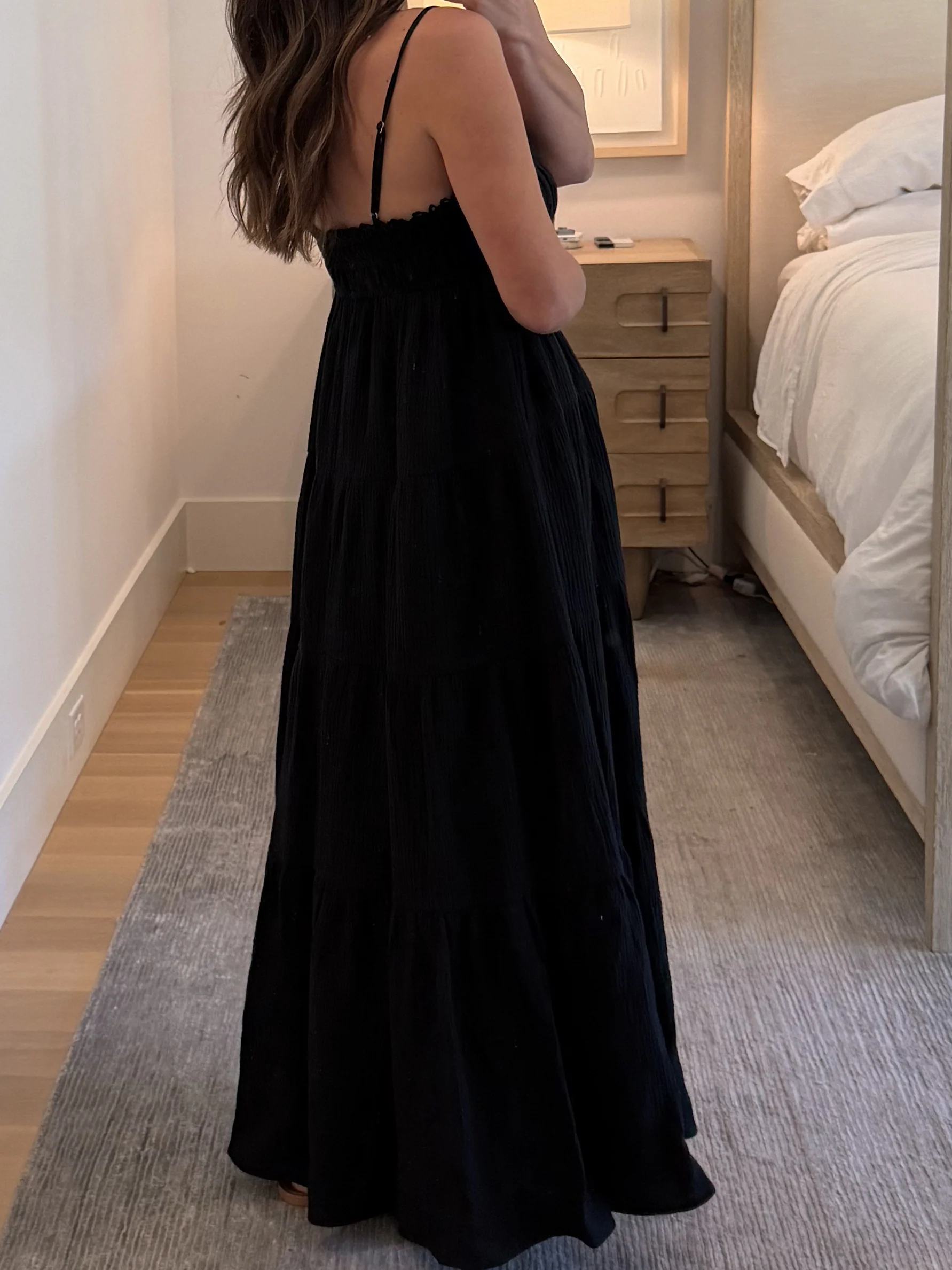 Carried Away Maxi Dress | Black - Image 6