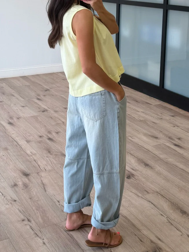 Dakota Wide-Leg Drawstring Pants - Image 2