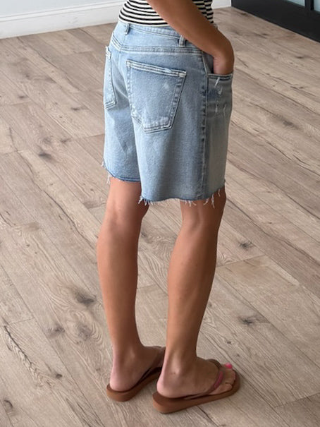 Dean Relaxed Cut-Off Shorts | +Plus Available - Image 3