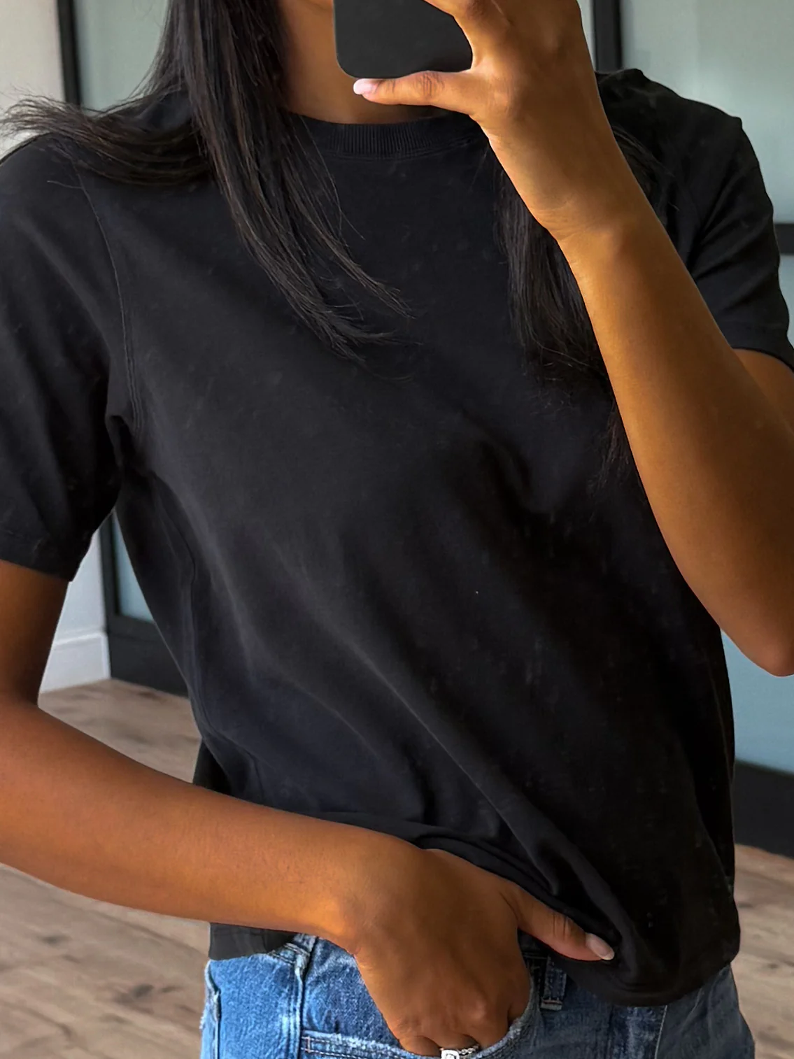 Double Time Tee | Black | RESTOCK - Image 8