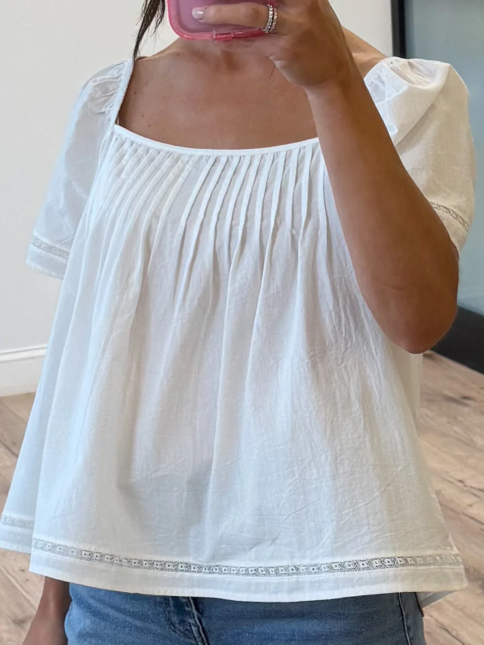 Forevermore Pintuck Blouse - Image 3