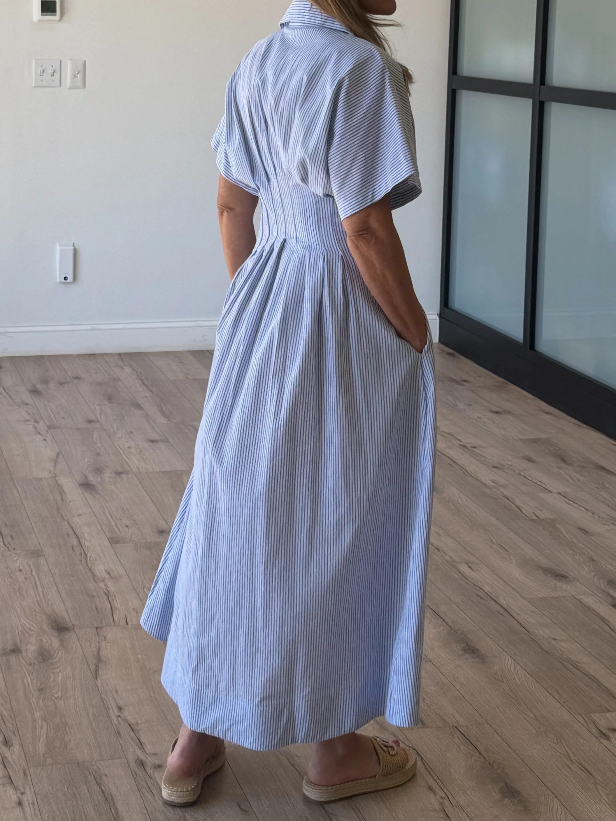 Grace Button-Down Shirt Dress | Skyline - Image 2