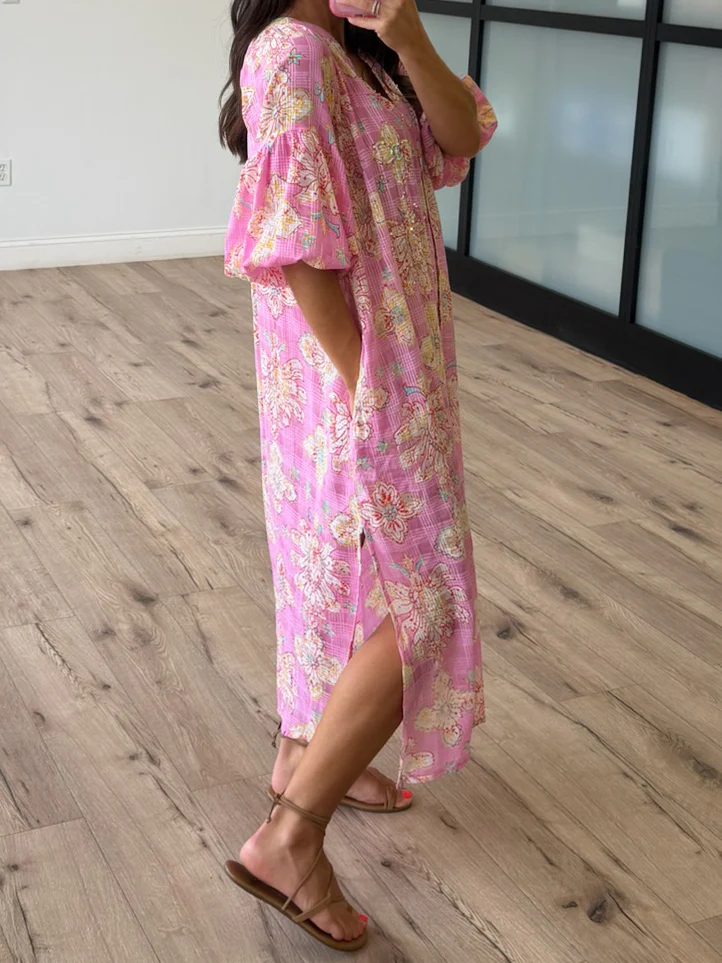 Hit The Tropics Maxi Dress - Image 3