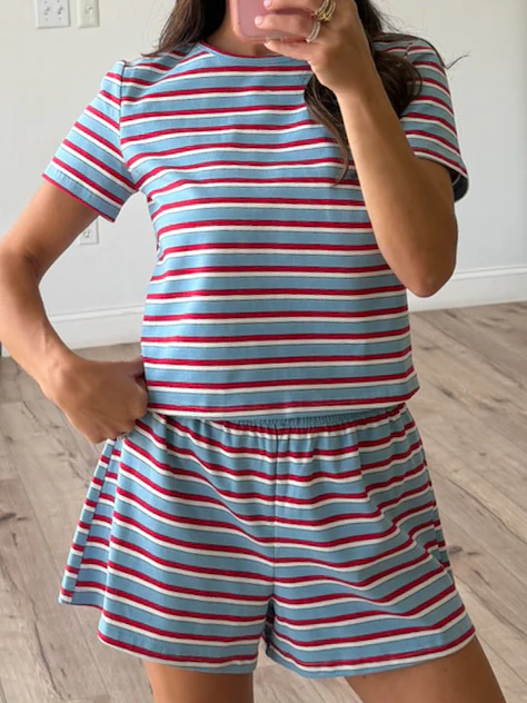 Hometown Classic Stripe Shorts - Image 3