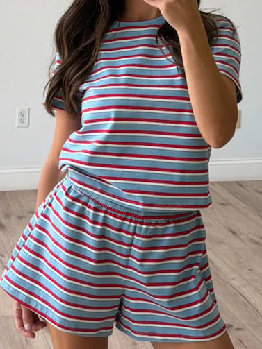 Hometown Classic Stripe Tee - Image 4