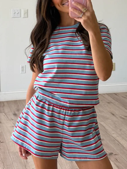 Hometown Classic Stripe Tee - Image 5