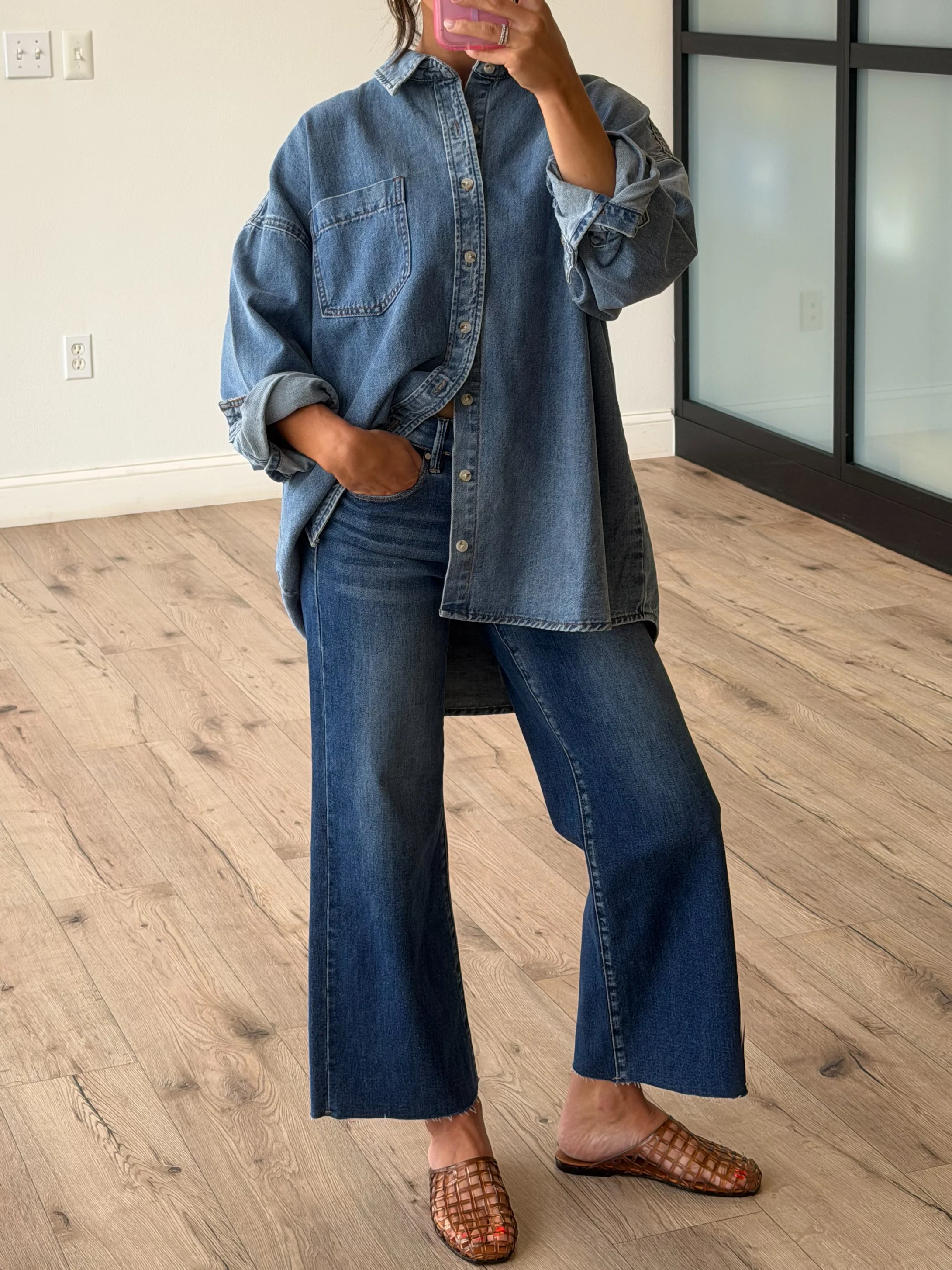 Kian Cropped Jeans | Dark Wash - Image 3