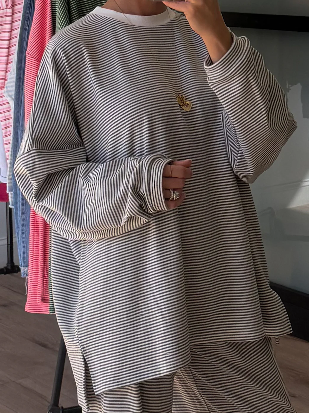 Just Lounging Knit Pullover | Grey