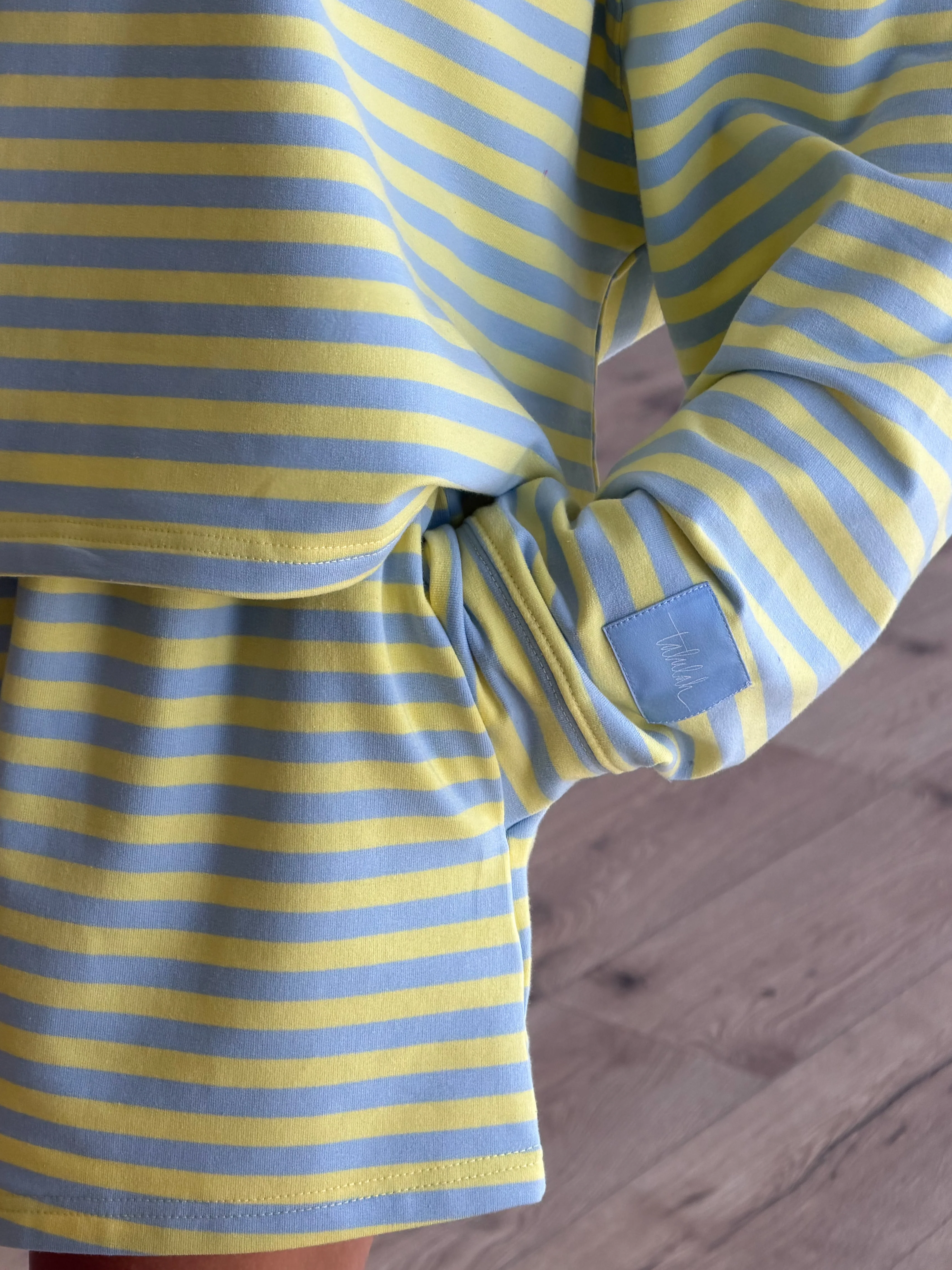 Leisure Lounge Long Sleeve Top | Citrus Sky - Image 2