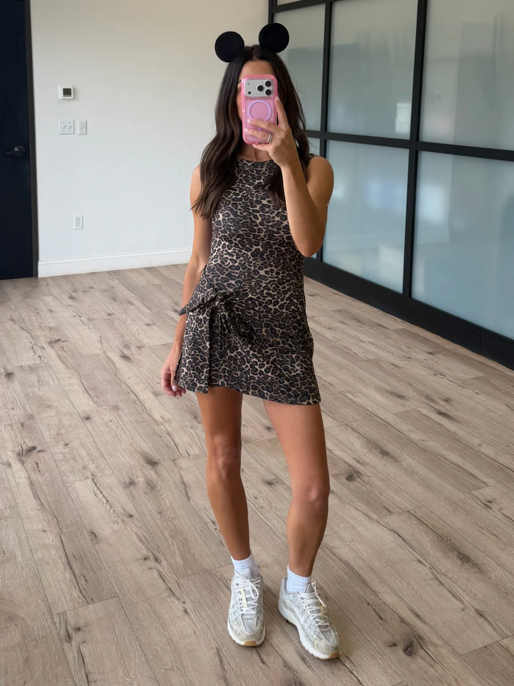 Leopard Active Wrap Romper - Image 3