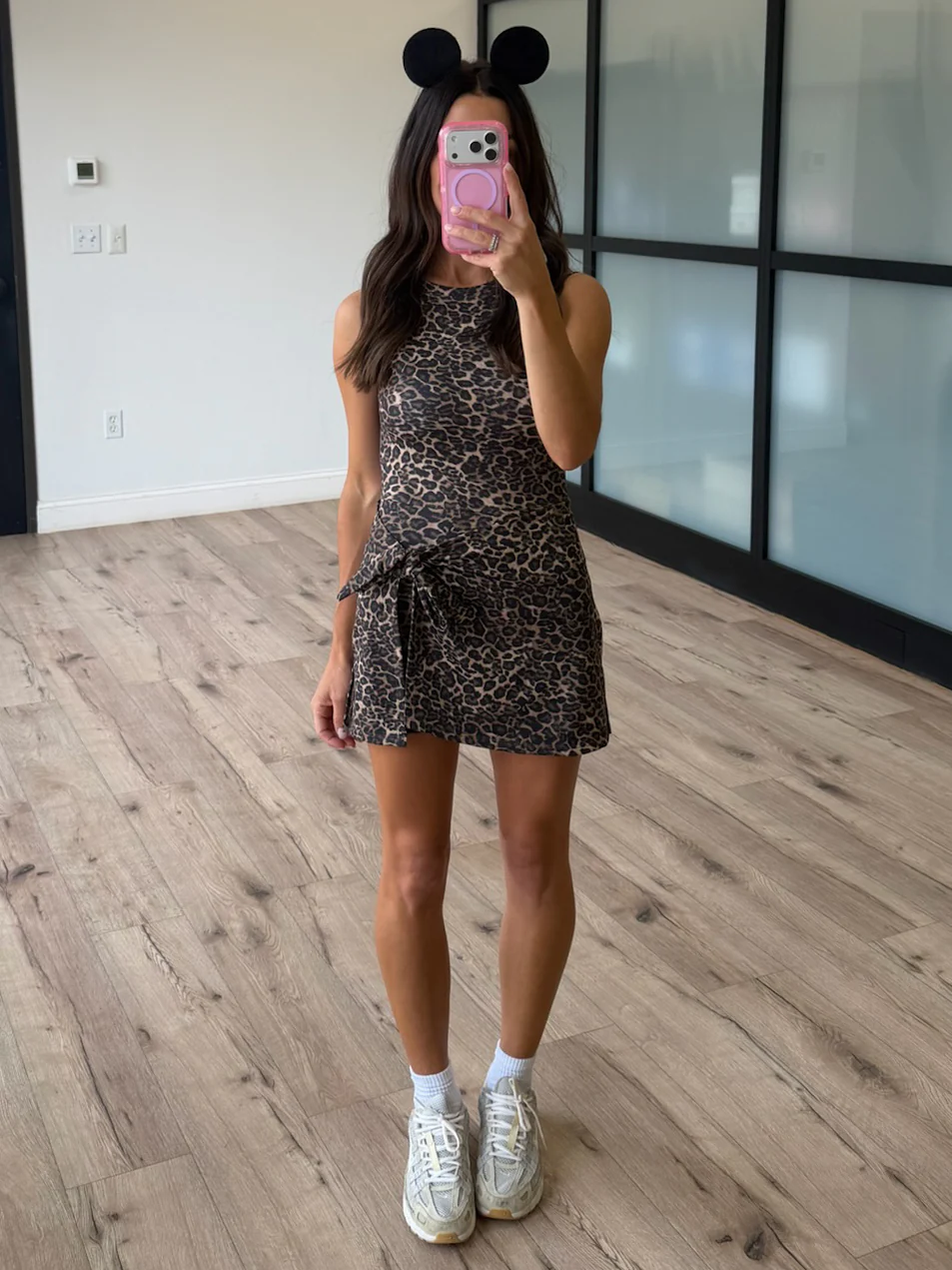 Leopard Active Wrap Romper - Image 5