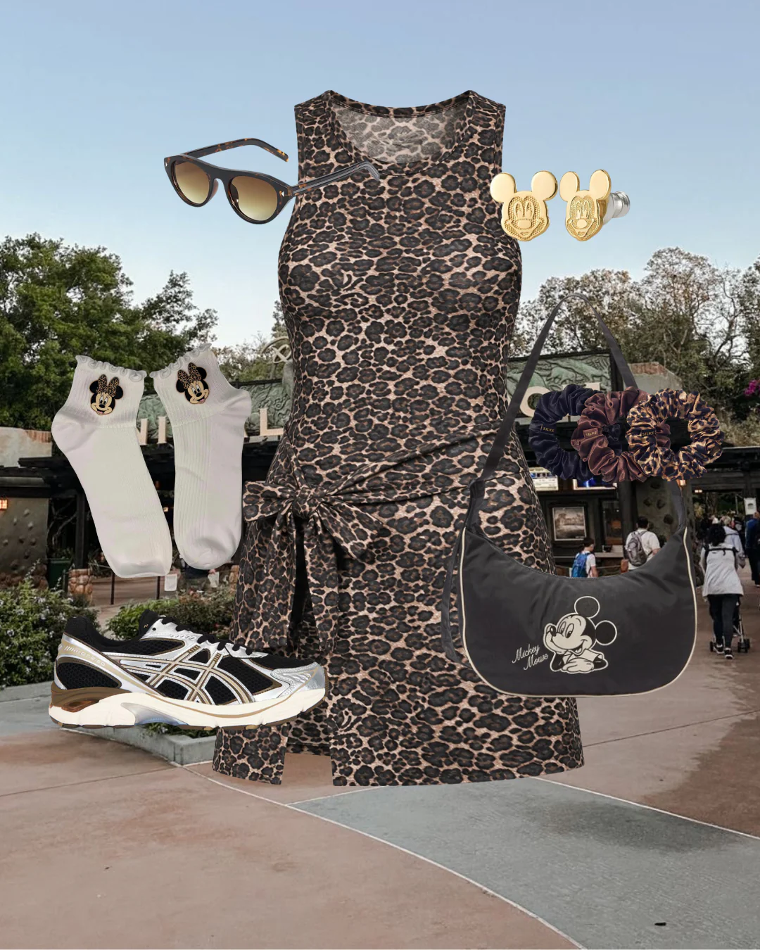 Leopard Active Wrap Romper - Image 7