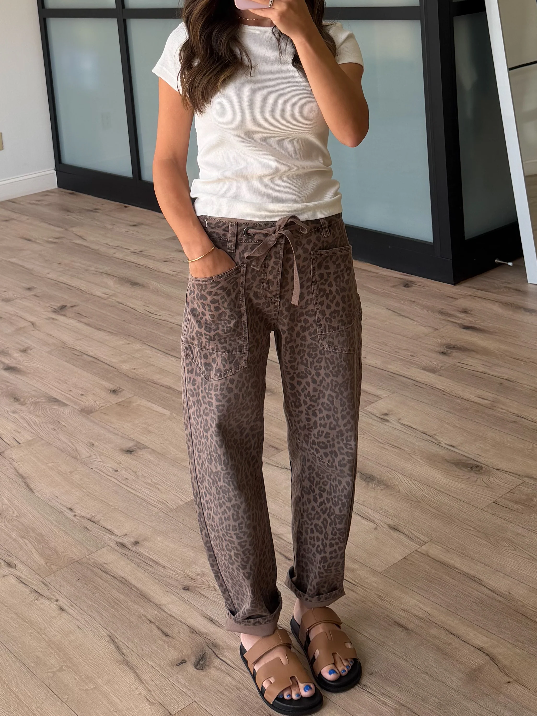 Lioness Drawstring Barrel Pants | +Plus Available - Image 2