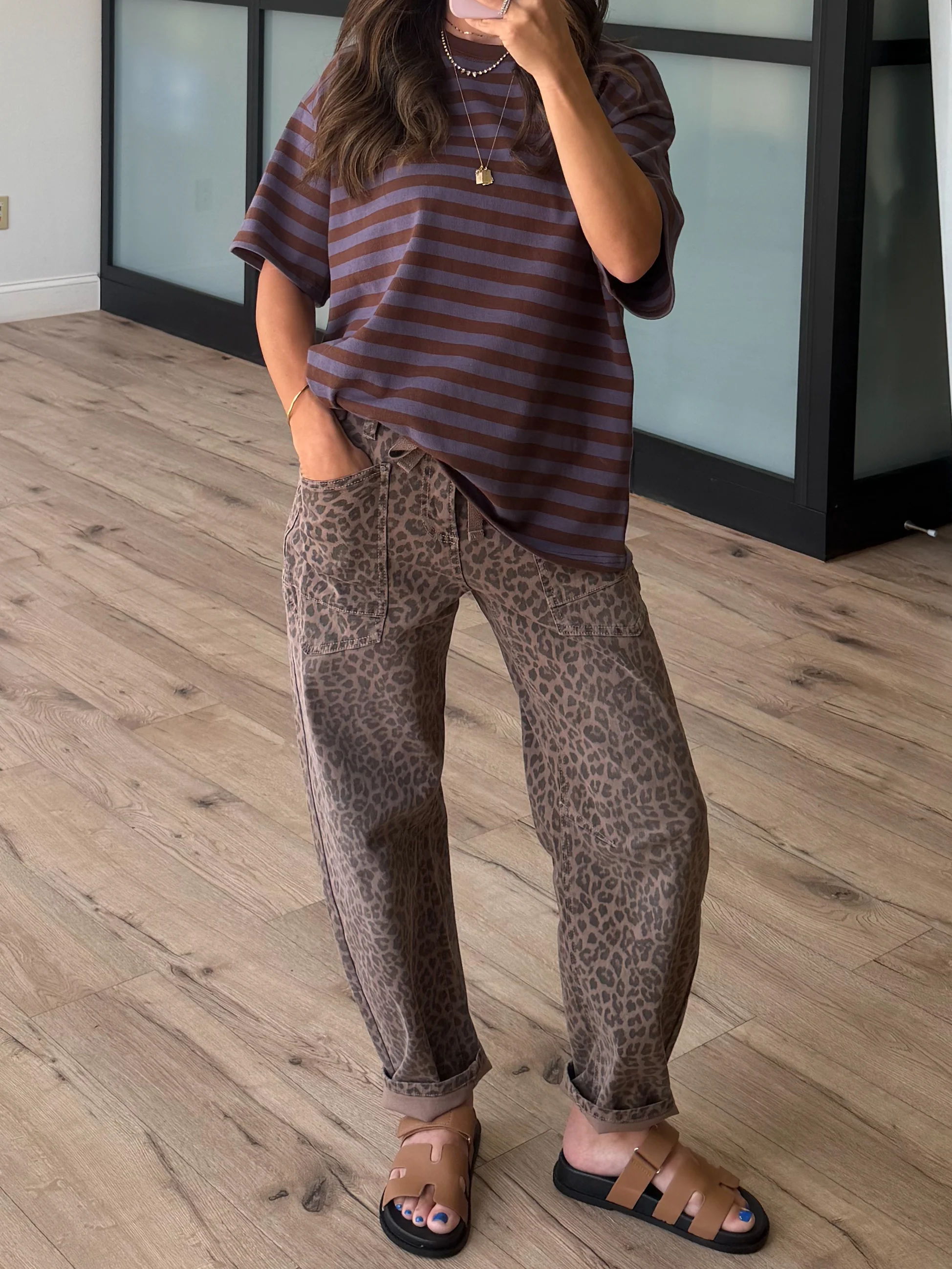 Lioness Drawstring Barrel Pants | +Plus Available - Image 5