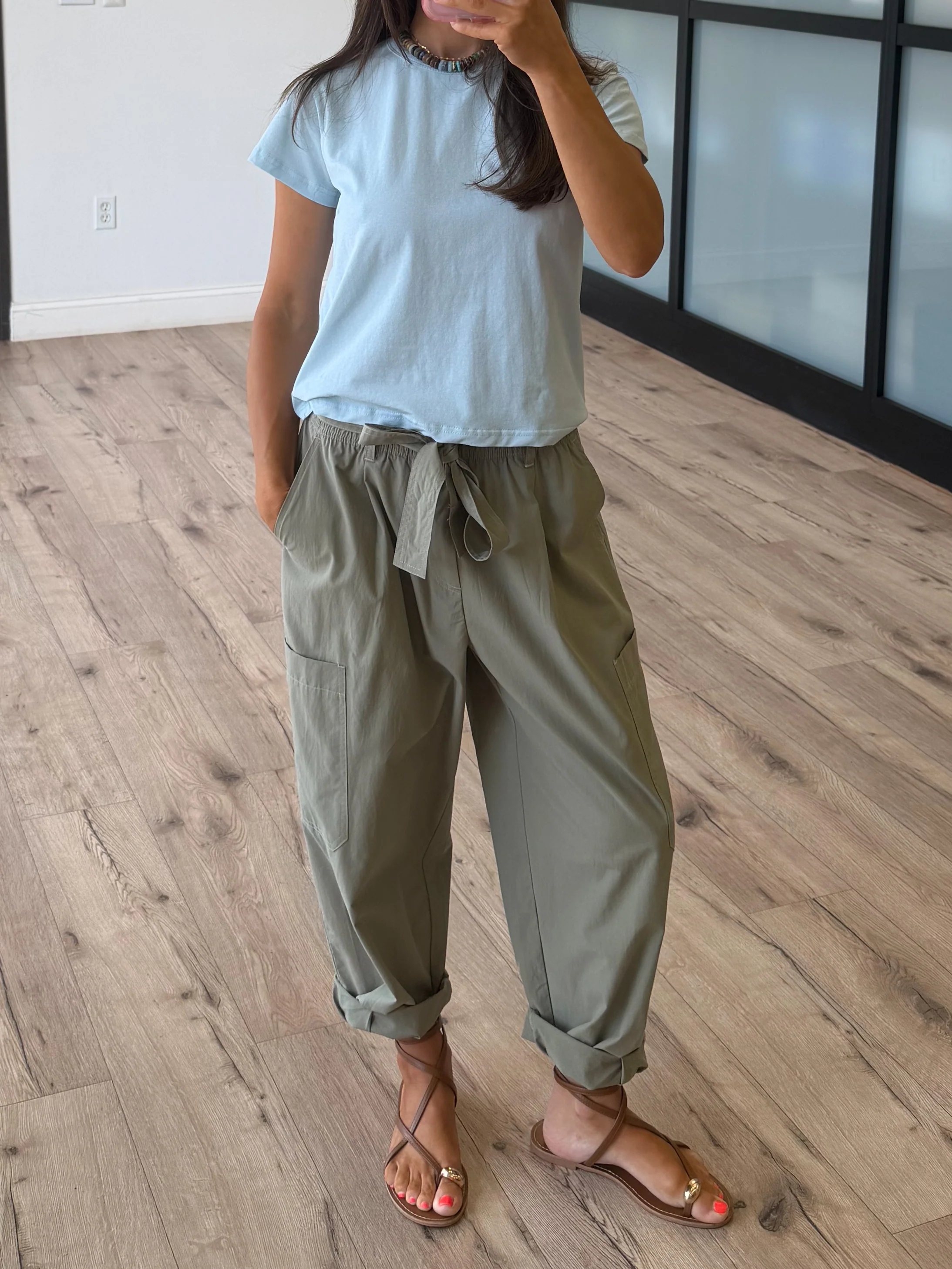 Maisie Vintage Tee | Baby Blue - Image 2