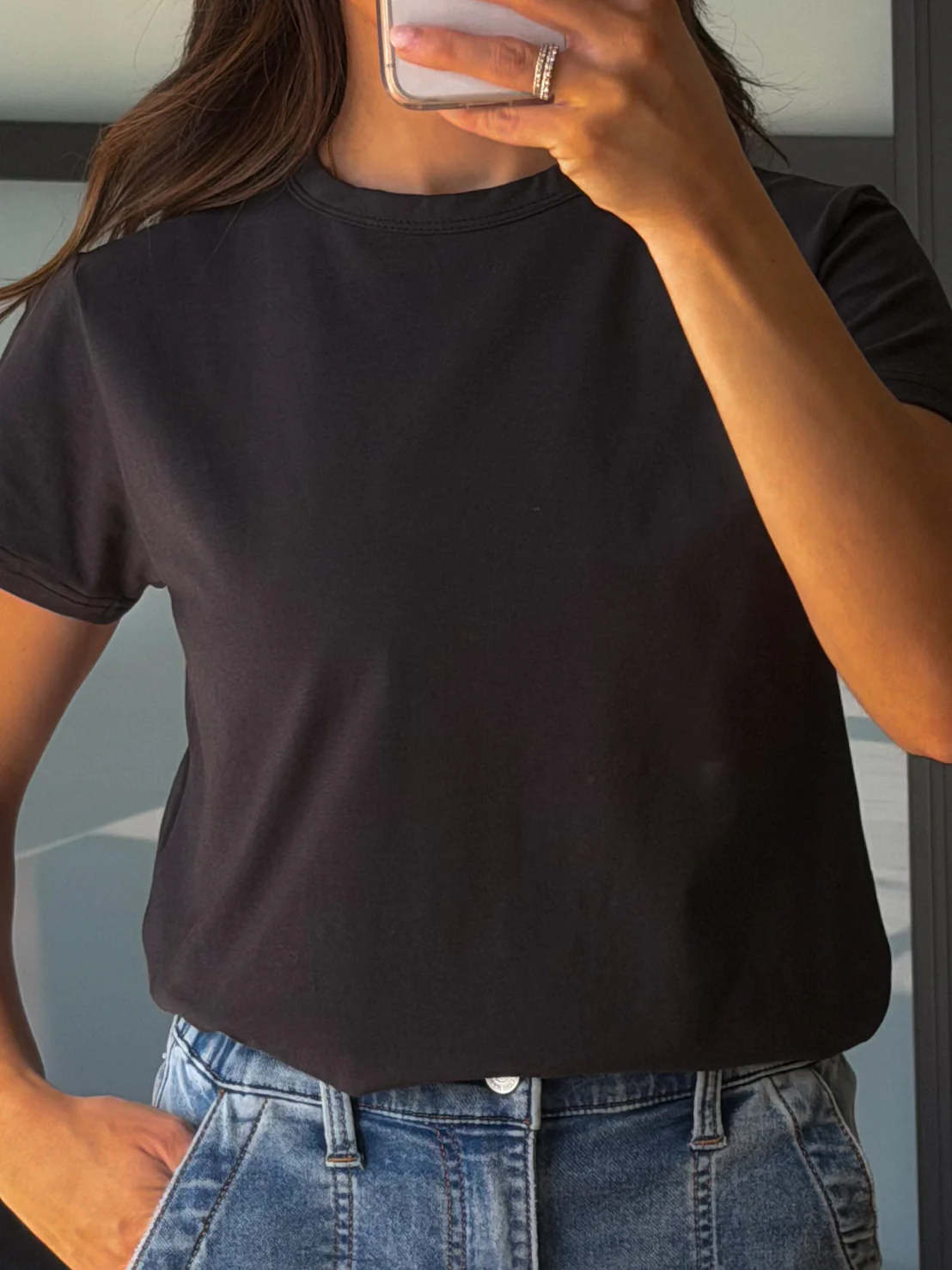 Maisie Vintage Tee | Charcoal - Image 5
