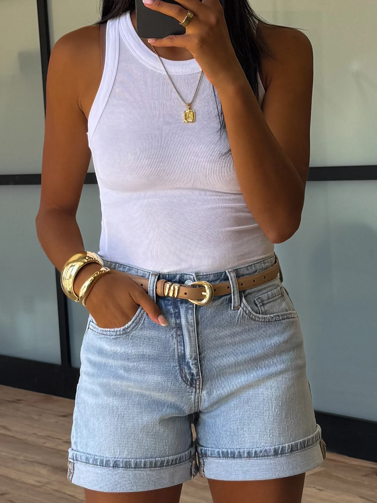 Mom Denim Shorts | +Plus Available - Image 10
