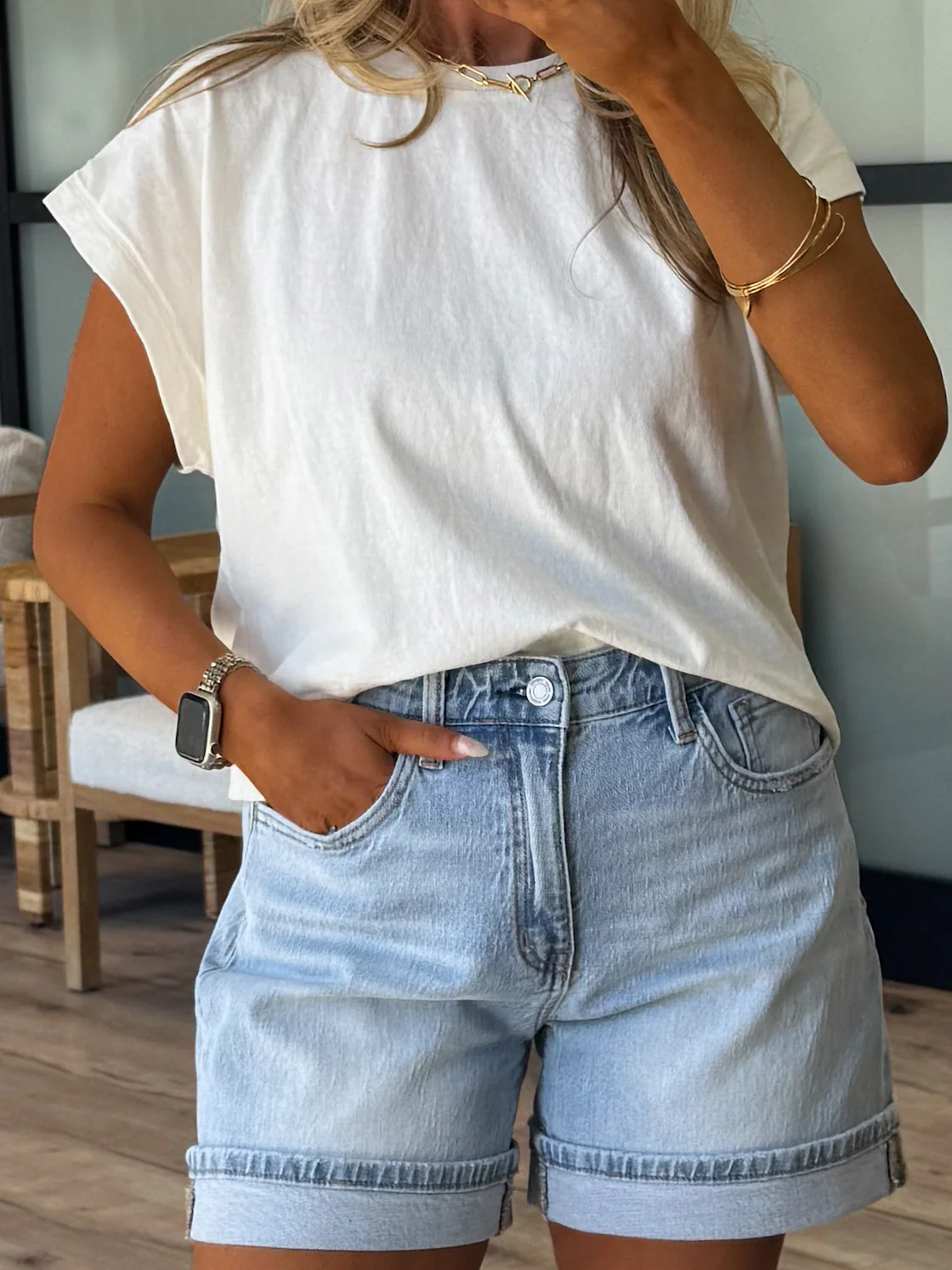 Mom Denim Shorts | +Plus Available - Image 18