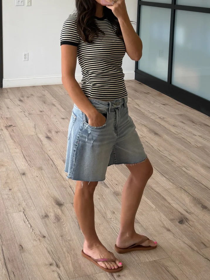 Dean Relaxed Cut-Off Shorts | +Plus Available - Image 5