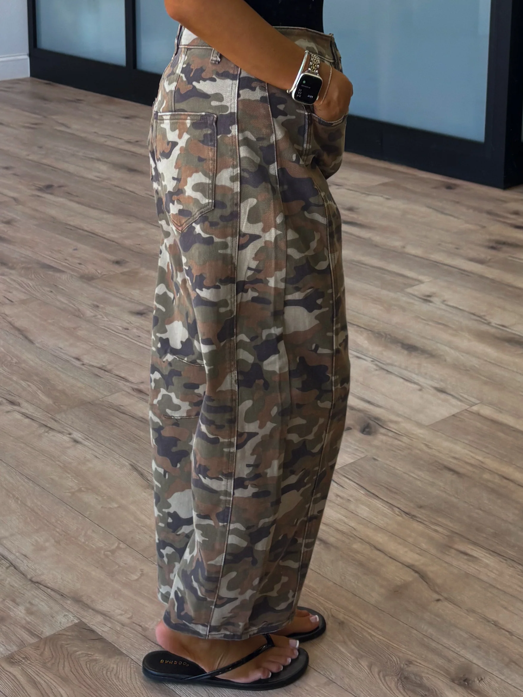 Out Of Sight Camo Barrel Jeans - Image 2
