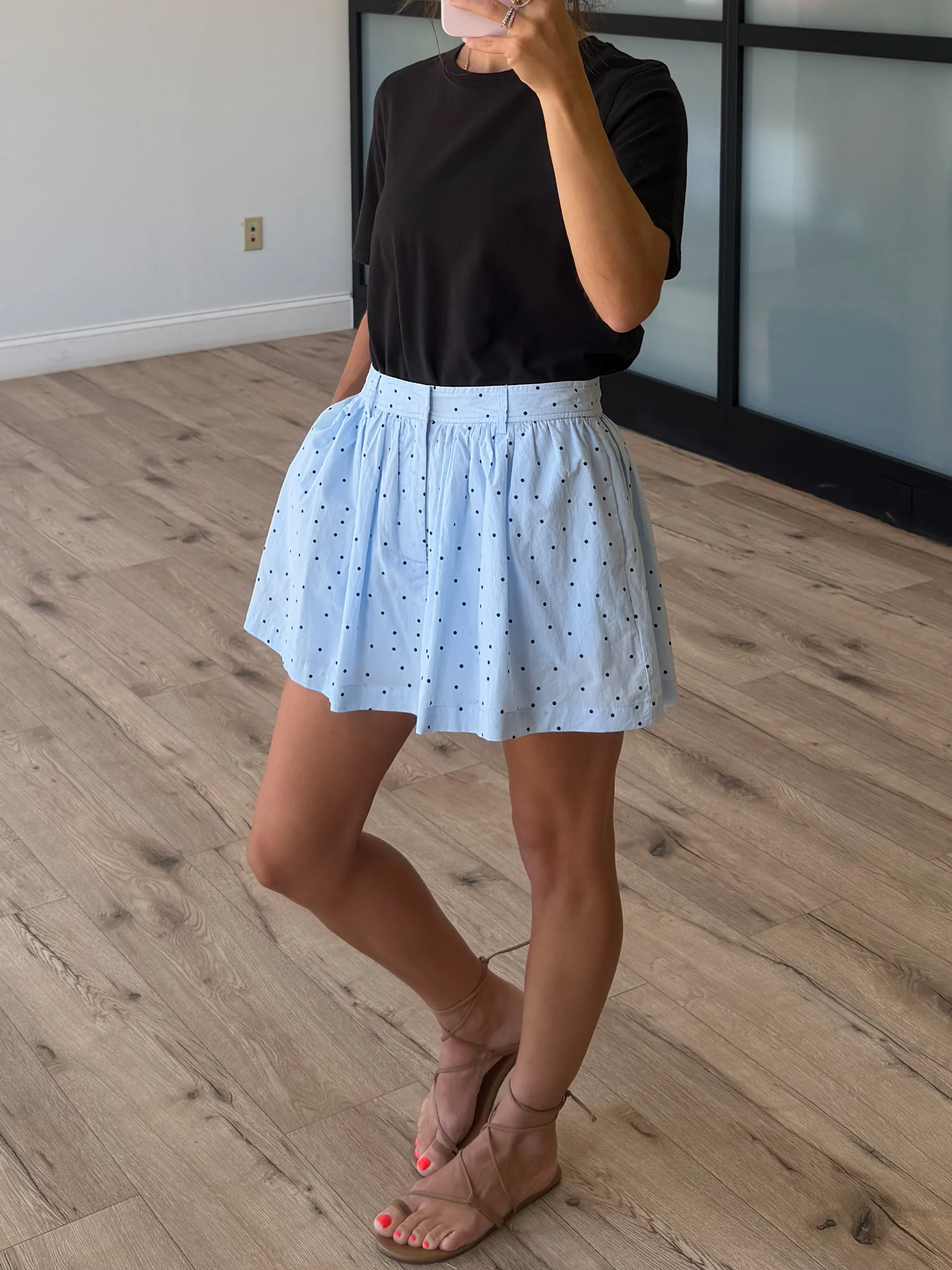 Perfect Spot Cotton Skort - Image 2