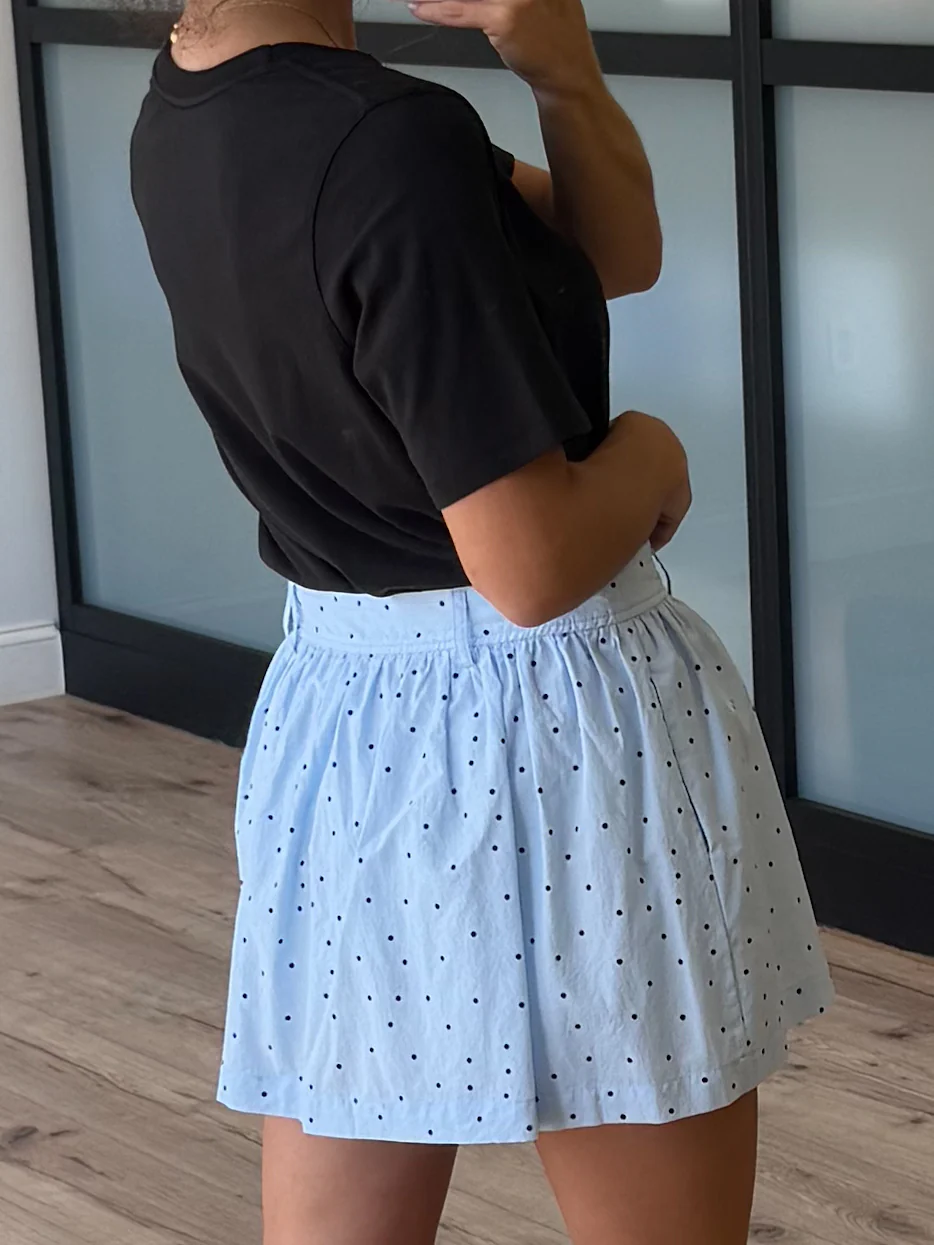 Perfect Spot Cotton Skort - Image 4