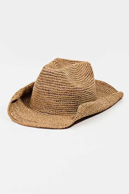Raffia Cowgirl Hat | 2 Colors - Image 10