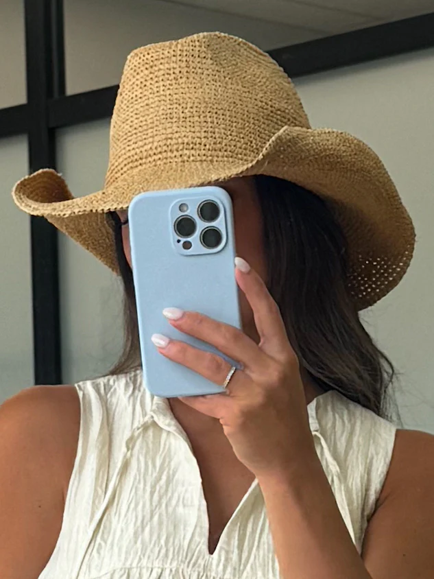 Raffia Cowgirl Hat | 2 Colors - Image 3