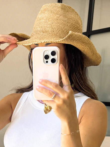 Raffia Cowgirl Hat | 2 Colors - Image 5