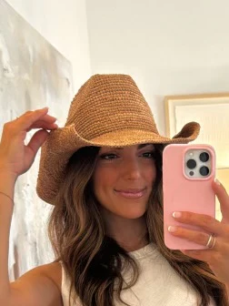 Raffia Cowgirl Hat | 2 Colors - Image 6