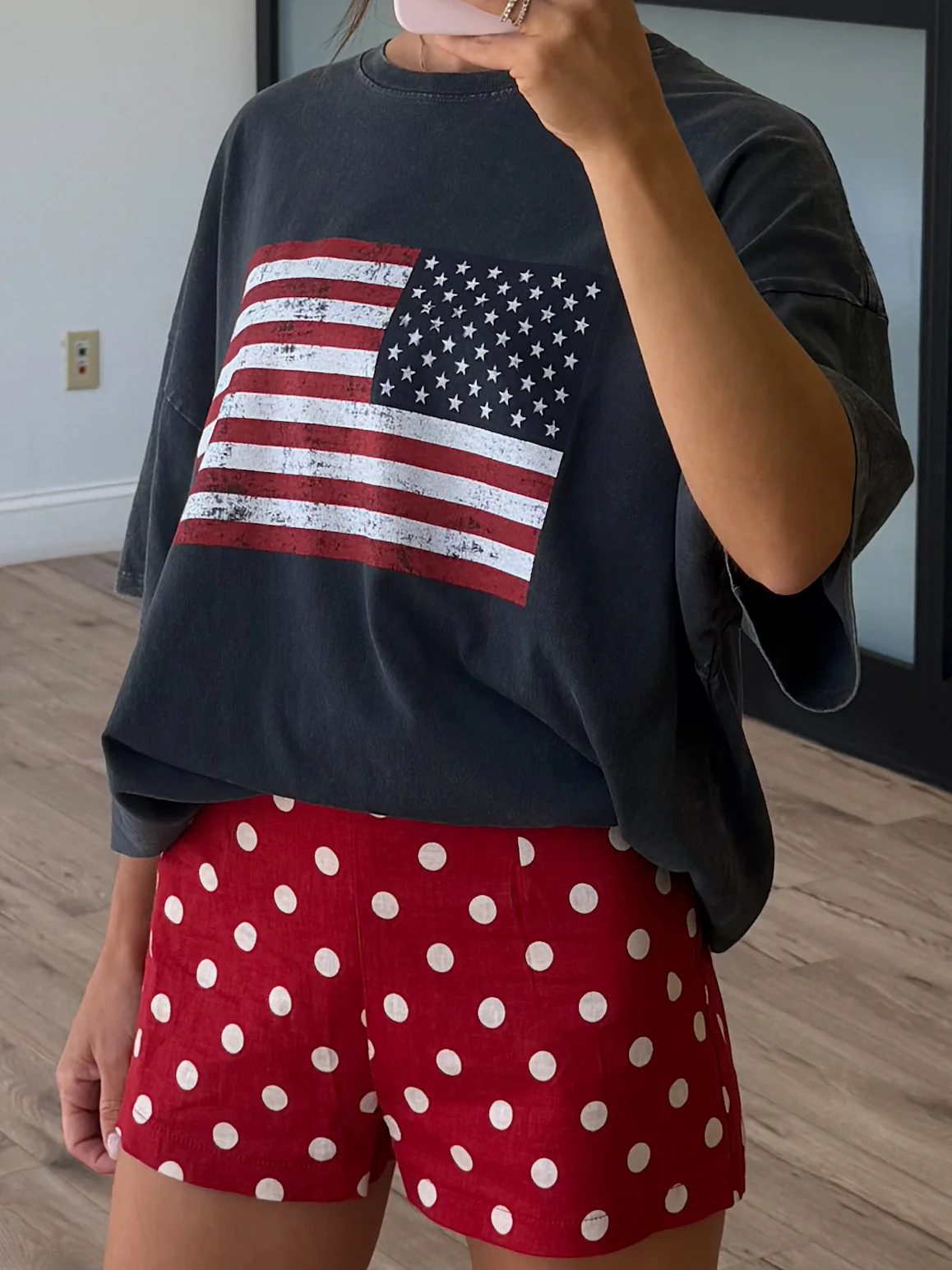 Ready Or Dot Linen Shorts - Image 6