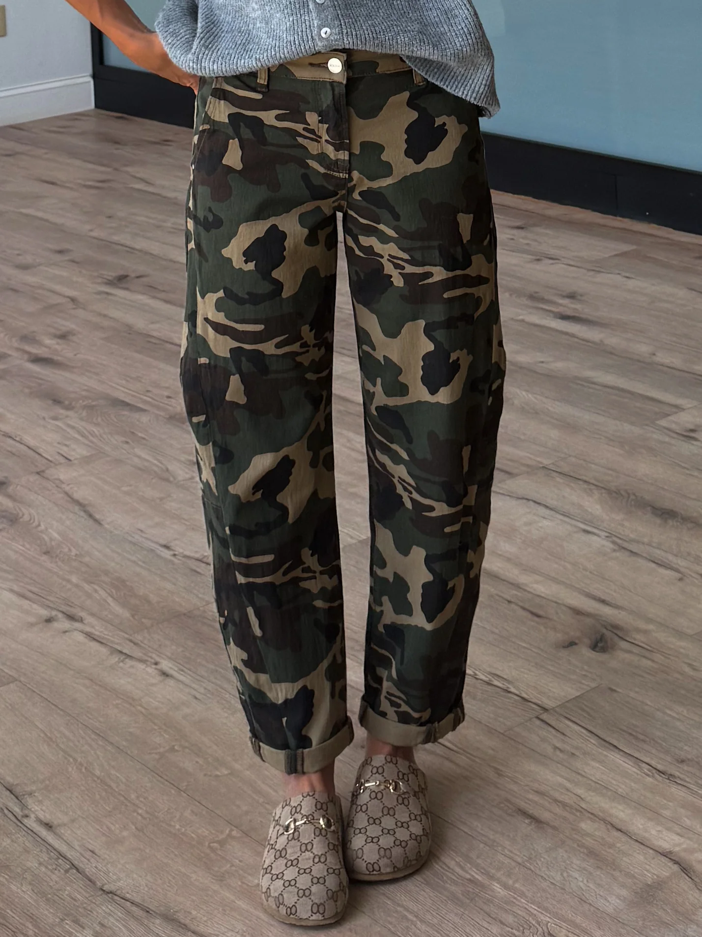 Recon Camo Barrel Jeans | +Plus Available