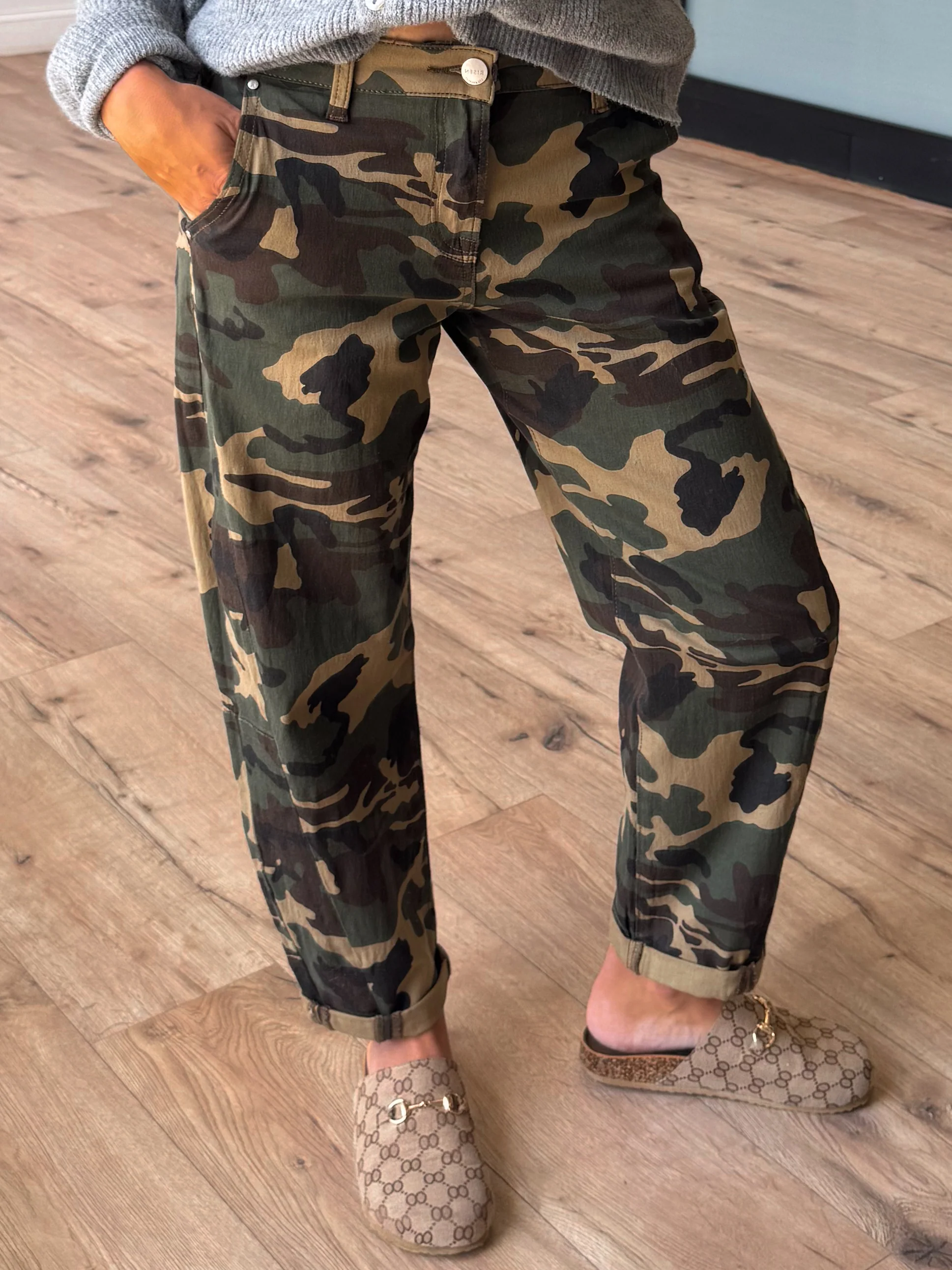 Recon Camo Barrel Jeans | +Plus Available - Image 4