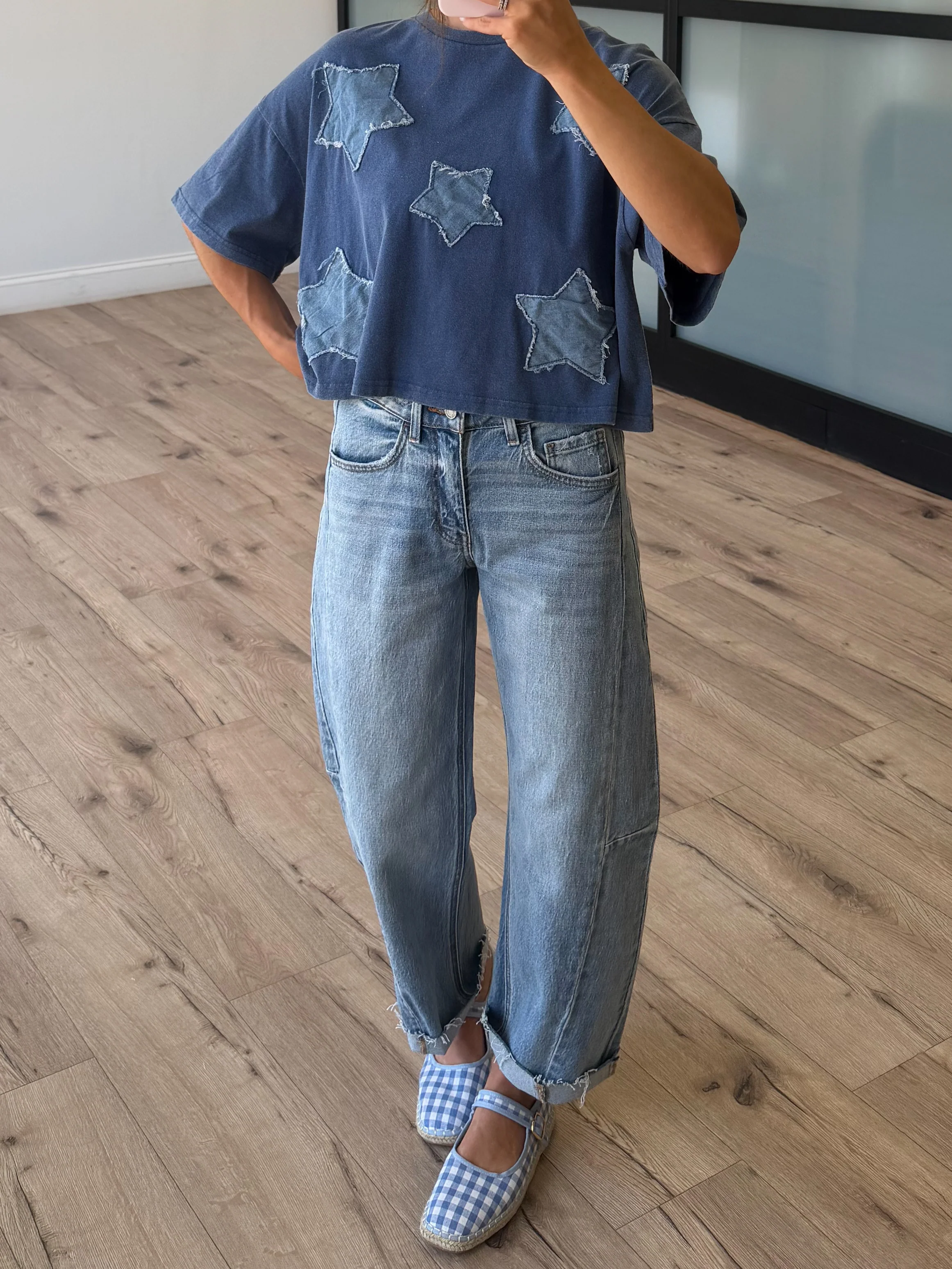 Sud Raw Hem Barrel Jeans - Image 7