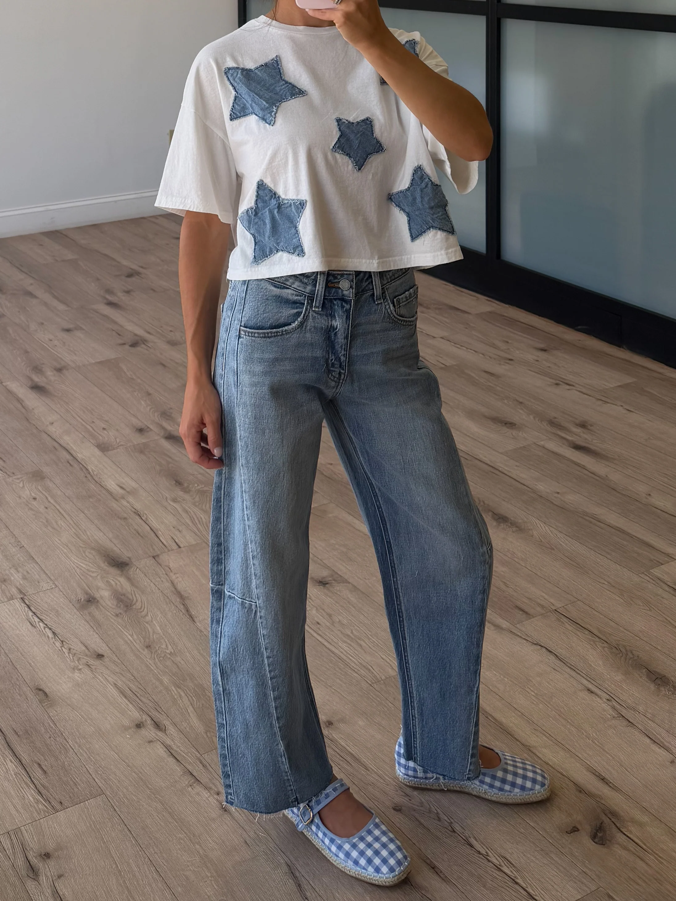 Sud Raw Hem Barrel Jeans - Image 6