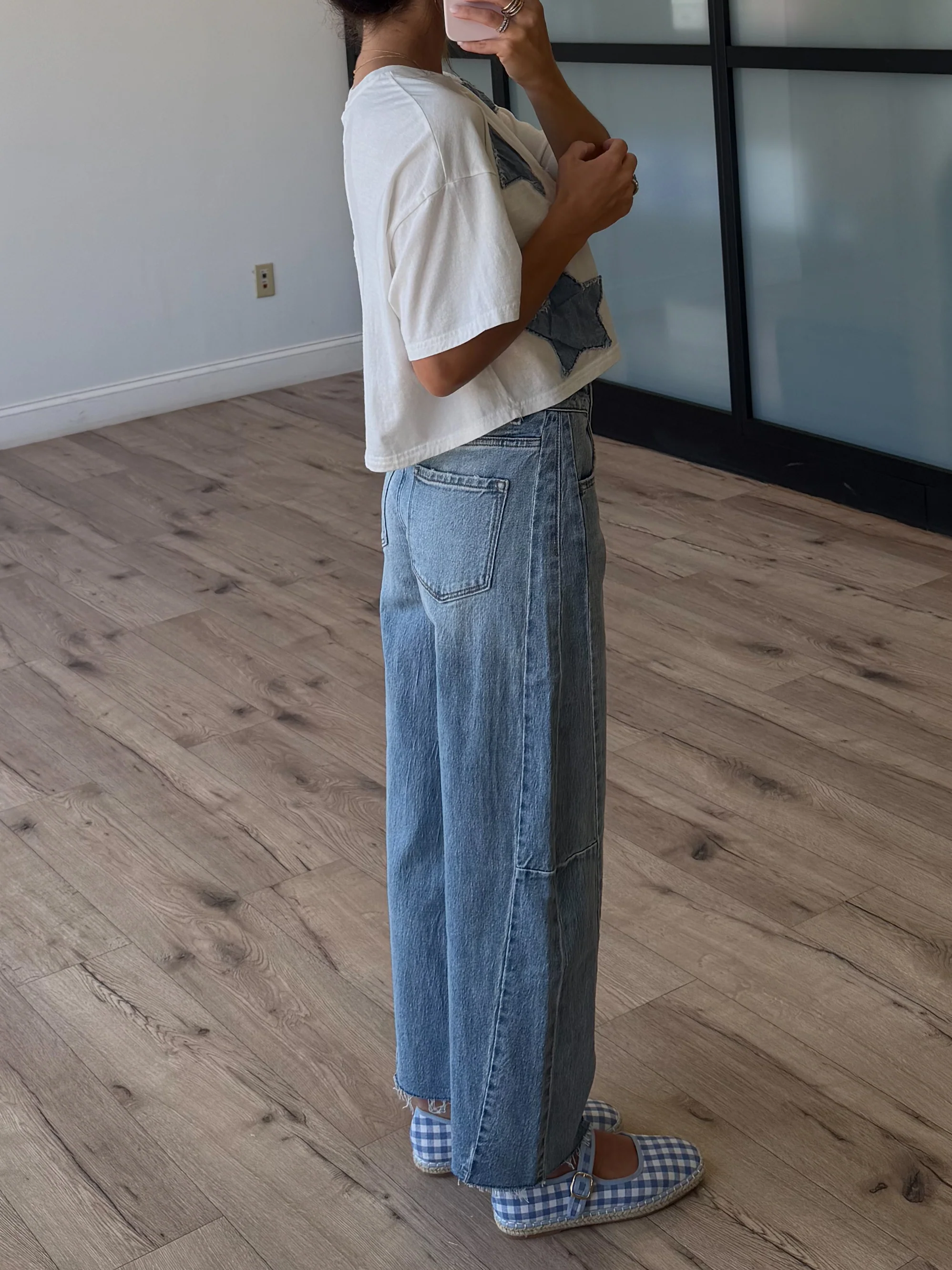 Sud Raw Hem Barrel Jeans - Image 8