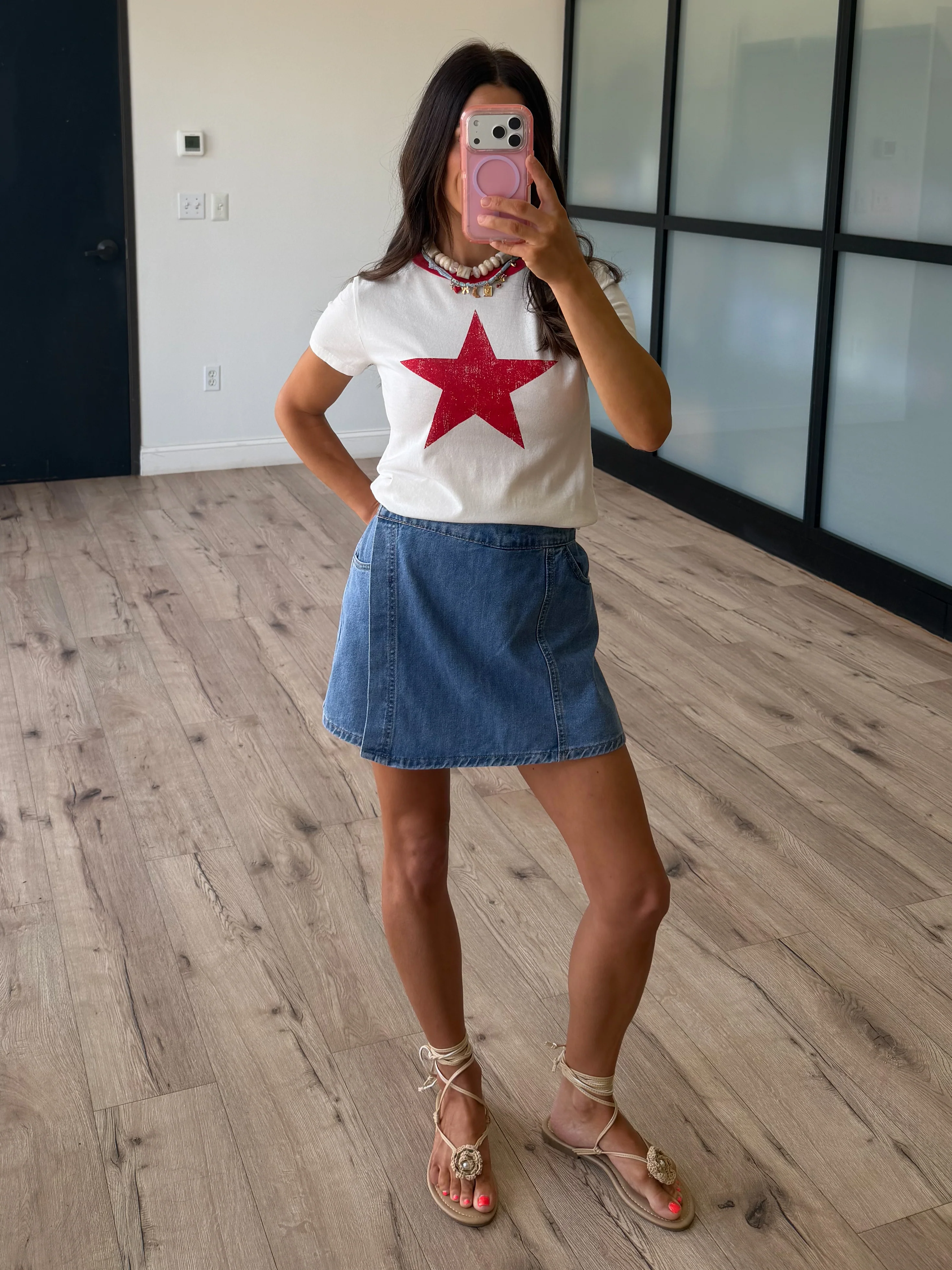 Stellar Vibes Vintage Tee | Cherry - Image 7
