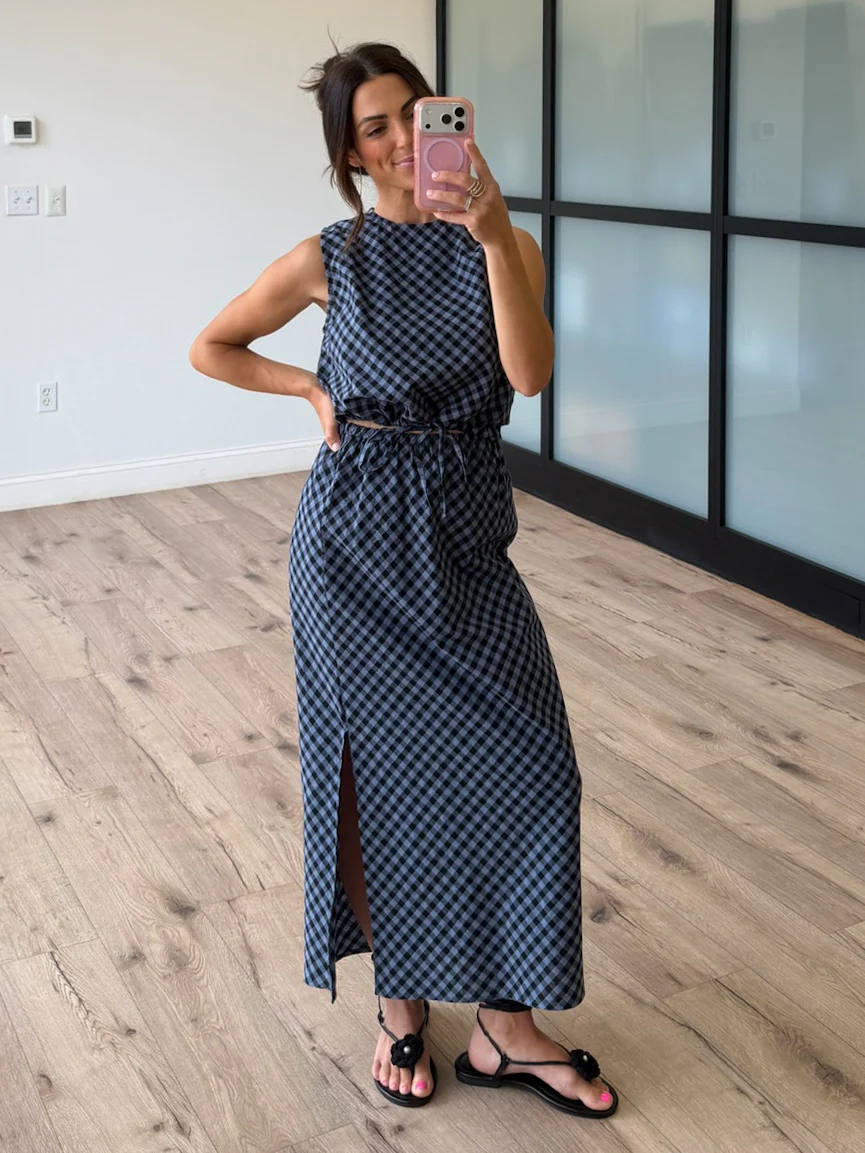 Stormfront Plaid Tank + Skirt Set - Image 4