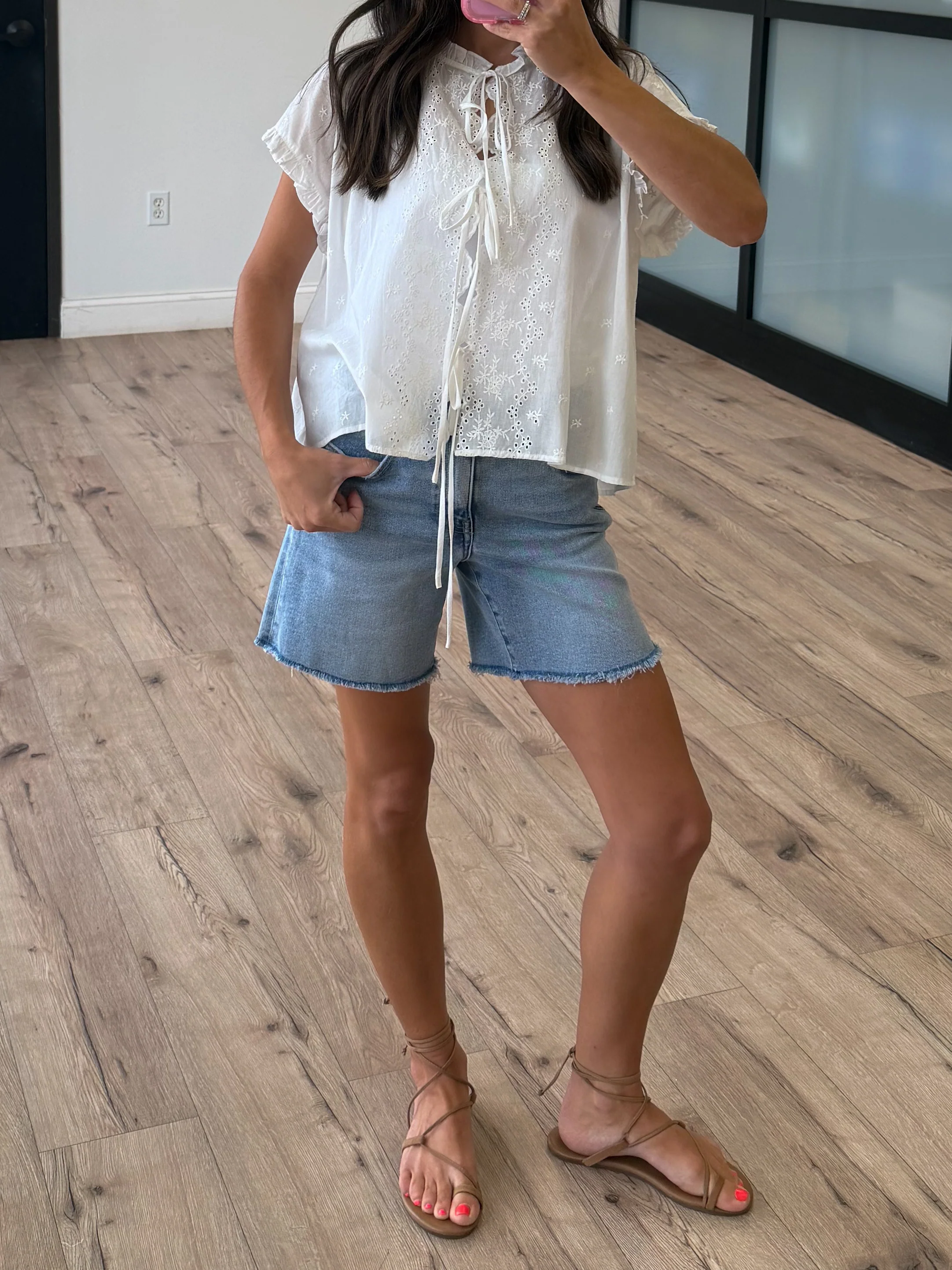Suki Denim Shorts | +Plus Available | RESTOCK - Image 2
